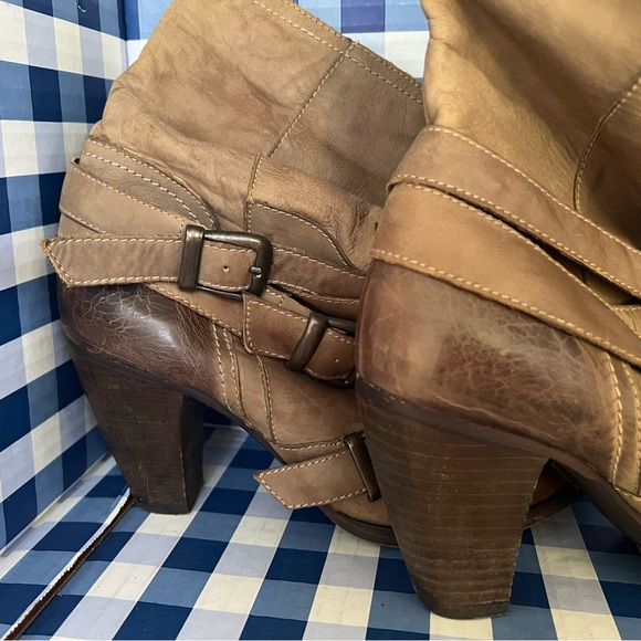 Steve Madden Freeway Leather Boots Women’s Size 8 - Picture 12 of 13